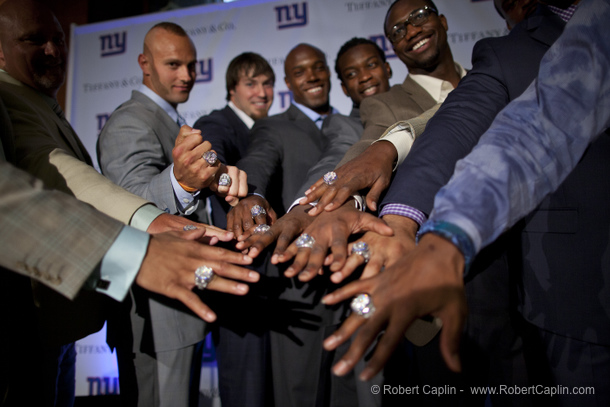 giants ring ceremony