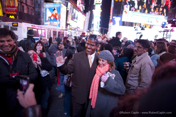 Times Square Election Night