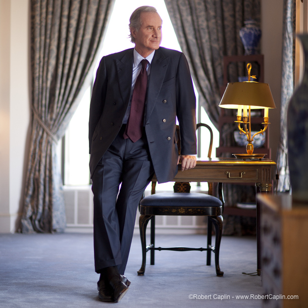 Fabrizio Freda, CEO of Estee Lauder, in New York. Photo by Robert Caplin