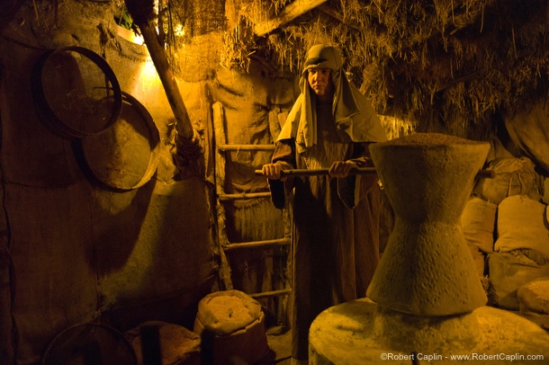 Real Human Nativity Scene in Linyola, Spain. Photo © Robert Caplin