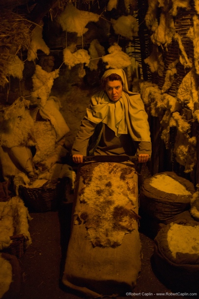 Real Human Nativity Scene in Linyola, Spain. Photo © Robert Caplin