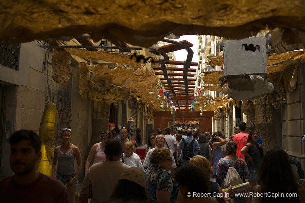 Les Festes de Gràcia. Photo by Robert Caplin