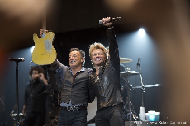 Bruce Springsteen and Jon Bon Jovi